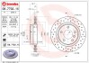 Диск тормозной задн, BMW 3 (E46) 98-05 - (34211165563, 34216864056, 34216855154) BREMBO 0977021X (фото 3)