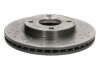 Tarcza ham. XTRA nawiercana, malowana - (dd633325x, 1148202, 3049893) BREMBO 0978061X (фото 1)