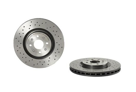 Фото 2 - Тормозной диск BREMBO 09.8004.7X (0980047X)