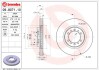 Тормозной диск - (mr129649, mr129648, mb928697) BREMBO 09807111 (фото 3)