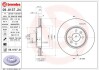 Тормозной диск - (7701205230, 7701205842, 7701206118) BREMBO 09.8137.24 (фото 1)