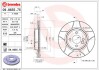 Тормозной диск - (34111502891) BREMBO 09.8655.75 (фото 2)