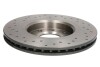 Tarcza ham. XTRA nawiercana, malowana - (4249G1, 4246W7, 424916) BREMBO 0986951X (фото 2)