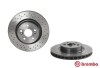 Гальмівний диск - ((8200266743, 7701208130)) BREMBO 0989041X (фото 2)