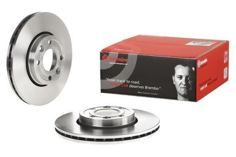 Тормозной диск - (402067615R, 402067025R, 402066839R) BREMBO 09907820