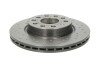 Tarcza ham. XTRA nawiercana, malowana - (1K0615301AC, 1K0615301AK, 1K0615301S) BREMBO 0991671X (фото 1)