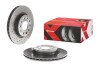 Tarcza ham. XTRA nawiercana, malowana - (1K0615301AC, 1K0615301AK, 1K0615301S) BREMBO 0991671X (фото 3)