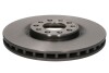 Тормозной диск передний Alfa Romeo 159, Giulietta, Spider; Chrysler 200; Jeep Renegade - (51767381, 51767382, 51963548) BREMBO 09.9363.21 (фото 1)