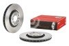 Тормозной диск передний Alfa Romeo 159, Brera, Giulietta, Giulietta, Spider; Jeep Cherokee - (51760622, 51731346) BREMBO 09.9365.11 (фото 1)