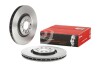 Тормозной диск передний Alfa Romeo 159, Brera, Giulietta, Giulietta, Spider; Chrysler 200 - (51767383, 51767384) BREMBO 09.9365.21 (фото 4)