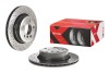 Тормозной диск задний XTRA BMW X3 E83 03 - (34213332217) BREMBO 09.9573.1X (фото 4)