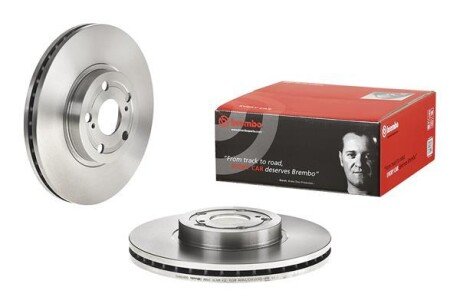 Гальмівний диск передній Toyota Avensis 1.6/1.8 03.03-11.08 - (4351205040) BREMBO 09.9799.10