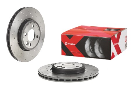 Фото 2 - Тормозной диск BREMBO 09.A047.3X (09A0473X)