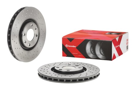 Фото 2 - Тормозной диск BREMBO 09.A185.1X (09A1851X)