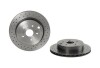 Tarcza ham. XTRA nawiercana, malowana - (26700FG010) BREMBO 09.A198.1X (фото 1)