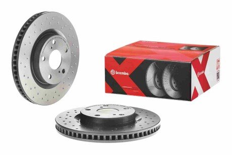 Гальмівний диск пер. Camry/Lexus ES 06- 2.0-3.5 - BREMBO 09A4171X