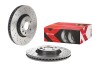 Tarcza ham. XTRA nawiercana, malowana - (lr027107, 1434812, 1864276) BREMBO 09A4261X (фото 4)