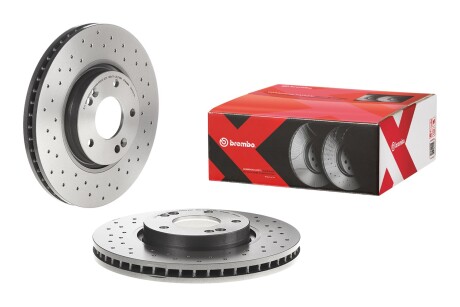 Фото 2 - Тормозной диск BREMBO 09.A532.1X (09A5321X)
