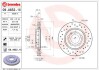 Тормозной диск - (8L0615601, 8N0615601B) BREMBO 09A6521X (фото 3)