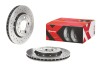 Тормозной диск - (8L0615601, 8N0615601B) BREMBO 09A6521X (фото 4)