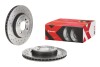 TARCZA HAMULC. MINI COOPER 06- - (34116774985, 34116858651) BREMBO 09A7611X (фото 4)