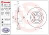 Тормозной диск - (8E0615601K, 8E0615601R) BREMBO 09.A814.11 (фото 1)