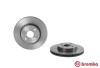 Тормозной диск передний TOYOTA YARIS 05- - (435120D060000, 435120D060, 435120D260) BREMBO 09.A913.11 (фото 2)