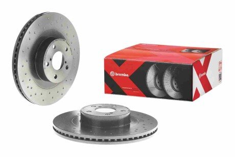 Гальмiвний диск - (26310AC040, 23610AC040, 26300AE02A) BREMBO 09A9211X