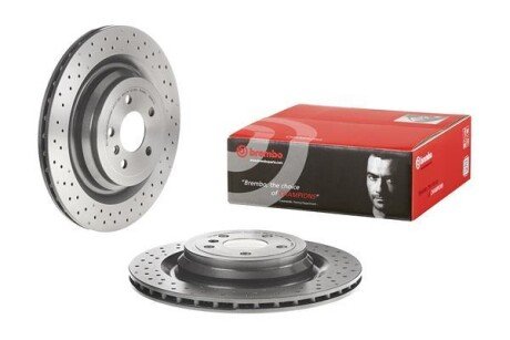 Tarcza ham. ML W166 11- ty? nawiercana - BREMBO 09A96121