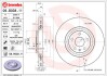 Тормозной диск - (8J0615301G, 8J0615301) BREMBO 09B03811 (фото 3)