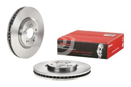 Тормозной диск передний Honda Accord VIII 2.0/2.2D/2.4 06.08- - (45251TL0G51, 45251TL0G50) BREMBO 09.B269.10