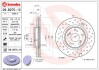 Диск гальмівної - (45251TL1G00, 45251TL1G01) BREMBO 09B2701X (фото 1)