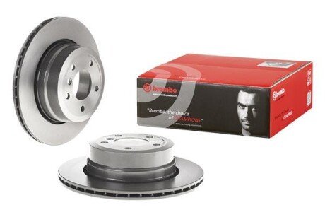 Tarcza hamulc. bmw 5 e60,61 05-10 ty wen x - (34216763345, 34216864053, 6763345) BREMBO 09B31311