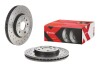 Диск перфорированный - (13502044, 13502045, 569069) BREMBO 09B3551X (фото 4)