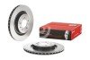 Тормозной диск задний Land Rover Discovery V, Range Rover IV, Range Rover Sport II - (lr033302, lr099036) BREMBO 09.B503.11 (фото 1)