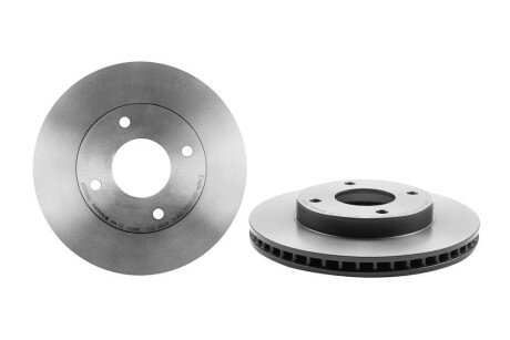 Диск тормозной - (687308, 230721, 40206AX600) BREMBO 09B52611