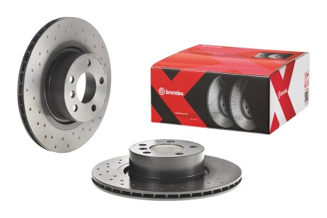 Tarcza ham.tyl xtra bmw x3 f25 11- - BREMBO 09B5691X