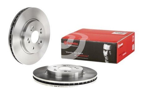 Тормозной диск передний Honda CR-V IV (RM_) 2.4 2012.01- - BREMBO 09.B648.10