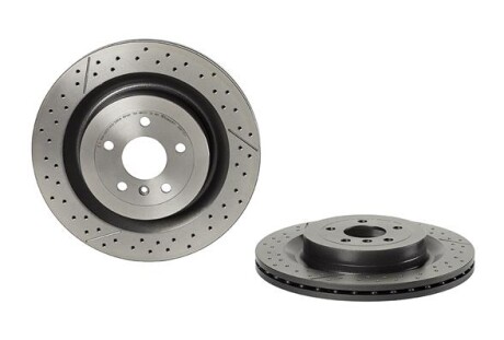 Диск тормозной задн mercedes-benz gl-class (x166) 07/12-, mercedes-ben - BREMBO 09B71011