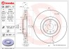 Диск тормозной передний вент.d=356мм - (4G0615301K, 4G0615301A, 4G0615301T) BREMBO 09B97111 (фото 1)