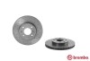 Гальмівний диск - ((517120U000, 517121W250, 517121R000)) BREMBO 09C1711X (фото 2)