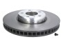 Tarcza ham. BMW 5 F10 F18 /P /2-elementowa,kompozytowa/ - (34116898730, 34116785670) BREMBO 09C40613 (фото 1)