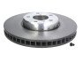 Tarcza ham. BMW 5 F10 F18 /P /2-elementowa,kompozytowa/ - (34116898730, 34116785670) BREMBO 09C40613 (фото 3)