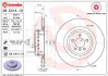 Тормозной диск задний BMW X6 E71 08- - (34216779535, 34216795318) BREMBO 09.C414.13 (фото 1)