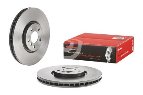 Tarcza hamulcowa przod - (34106881045, 34116865711, 6881045) BREMBO 09.D179.11