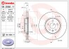 Tarcza ham. ASTRA K - (13515909, 13597459, 13597467) BREMBO 09.D392.11 (фото 1)