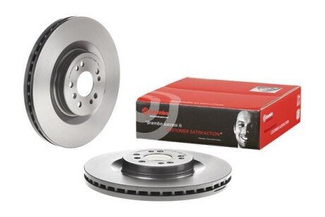 Тормозной диск передний Mercedes Gl (X164), Gl (X166), M (W164), M (W166), R (W251, V251) - BREMBO 09.R103.11