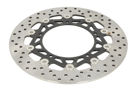 Диск гальмівний передн плаваючий, 298/132x5мм 5x150мм, діаметр фіксуючого отвору 8,5мм, висота 0 YAMAHA FZ6 320/321/321 ABS/600/600 (Diversion ABS)/600 (Diversion)/600N/600N ABS/600NA (ABS)/600S (Faze - BREMBO 78B40831