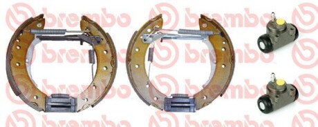 Комплект тормозных колодок - (42417E, 42419F, 42419G) BREMBO K 61 065