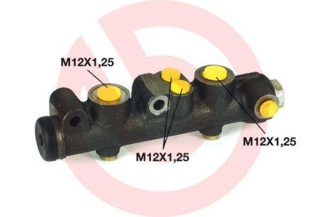 Главный тормозной цилиндр - BREMBO M 88 001